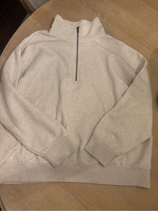 Universal Thread Tops - Universal Thread Goods - XXL half zip cream sweatshirt